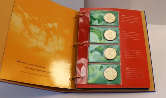 AUSTRALIEN 2000 Olympic Coin Collection 28 x 5 Dollars