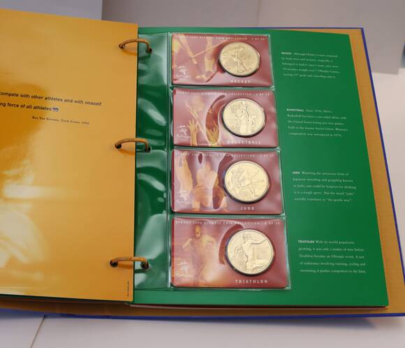 AUSTRALIEN 2000 Olympic Coin Collection 28 x 5 Dollars