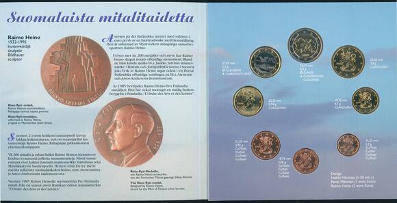 FINNLAND 1999 offizieller Kursmünzensatz