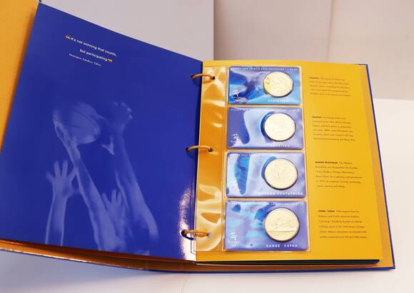 AUSTRALIEN 2000 Olympic Coin Collection 28 x 5 Dollars