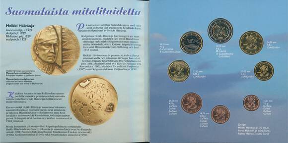 FINNLAND 2000 offizieller Kursmünzensatz