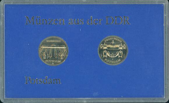 DDR 1986 Thematischer Satz Potsdam