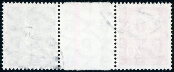 BRD 1958, Heuss und Ziffer, WZ 16 aI X