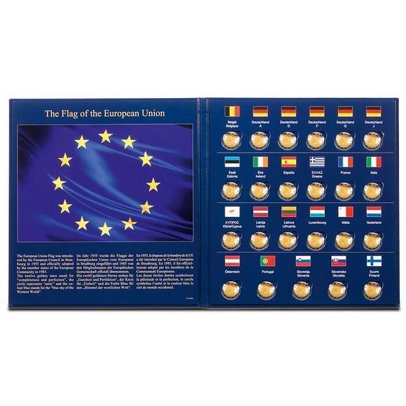 Leuchtturm LEUCHTTURM Münzalbum PRESSO "30 Jahre EU-Flagge"