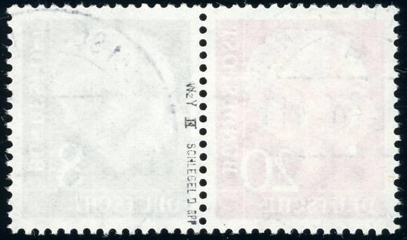 BRD 1960 Zusammendruck W 23 Y II