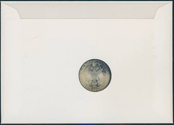 BRD 1969/1991 Numisbrief Theodor Fontane