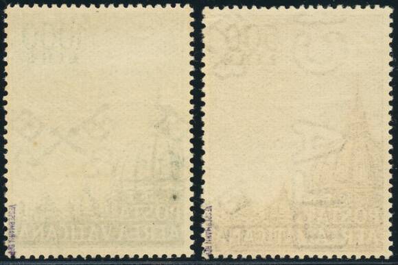 VATIKAN 1953 MiNr. 205-206