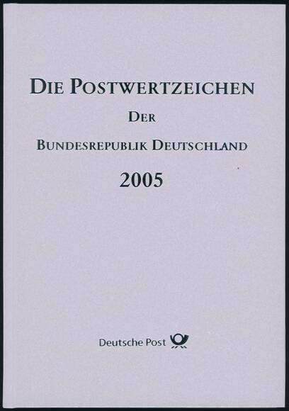 BRD 2005 Minister-Jahrbuch "Silberling"