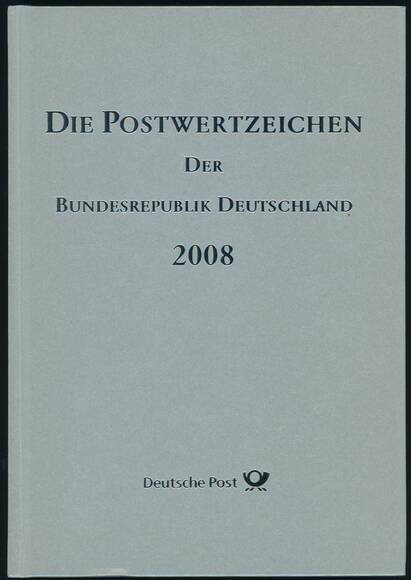 BRD 2008 Minister-Jahrbuch "Silberling"