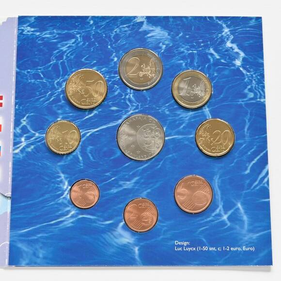 FINNLAND 2004 amtlicher Kursmünzensatz Erweiterung der Europäischen Union