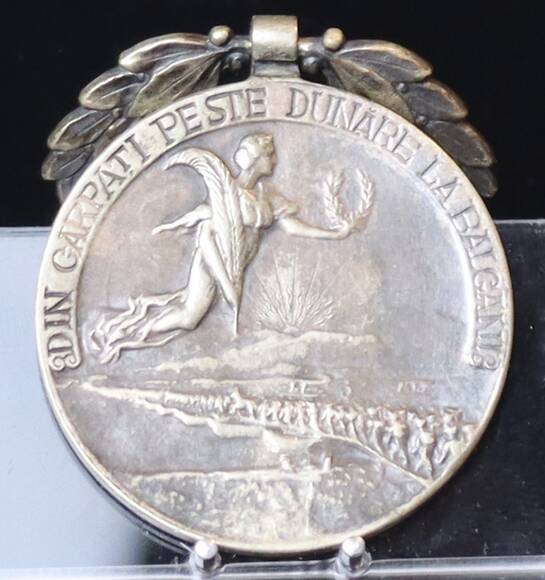 RUMÄNIEN 1913 Kriegs-Teilnehmer-Medaille Avantul Tarii