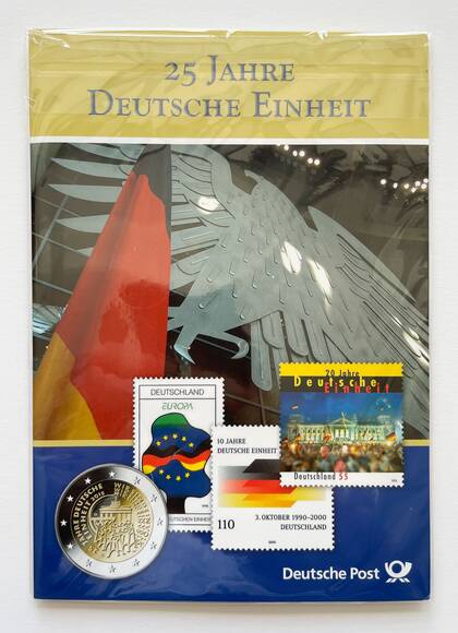 BRD 2015 25 Jahre Deutsche Einheit 5 x 2 Euro