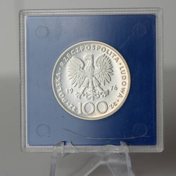 POLEN 100 Zloty Silber 1976 Tadeusz Kosciuszko