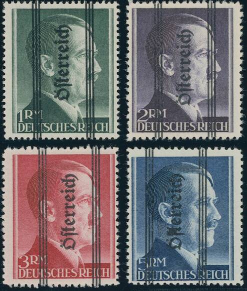 ÖSTERREICH 1945 MiNr. 693-696 I