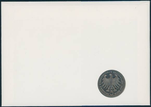 BRD-DDR 1984/1984 Numisbrief 175. Geb. Felix Mendelssohn-Bartholdy