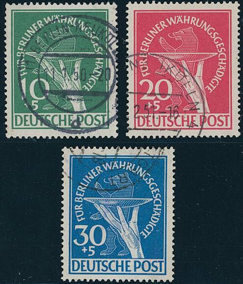 BERLIN 1949 MiNr. 68-70