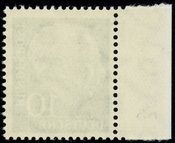 BRD 1960, Heuss lumogen, MiNr. 183 x W DZ Druckerzeichen "2" positiv