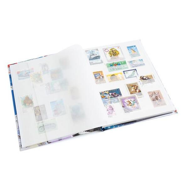 Leuchtturm LEUCHTTURM Einsteckbuch "STAMPS", Format A5, 32 weiße Seiten