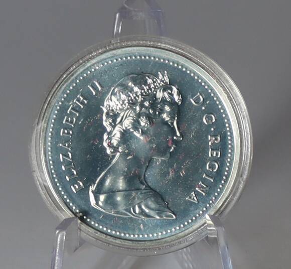 KANADA 1984 1 Silberdollar 150 Jahre Stadt Toronto