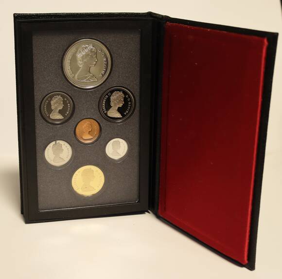 KANADA 1989 Proofset mit 1 Silberdollar Alexander Mackenzie