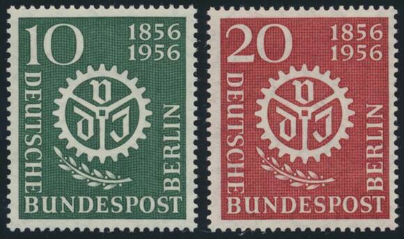 BERLIN 1956 MiNr. 138-139