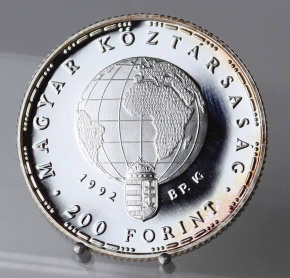 UNGARN 200 Forint 1992 Weißstörche