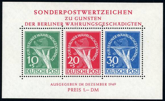 BERLIN 1949 Block 1