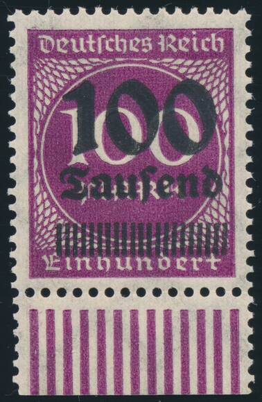 DR 1923 MiNr. 289 a OPD Münster