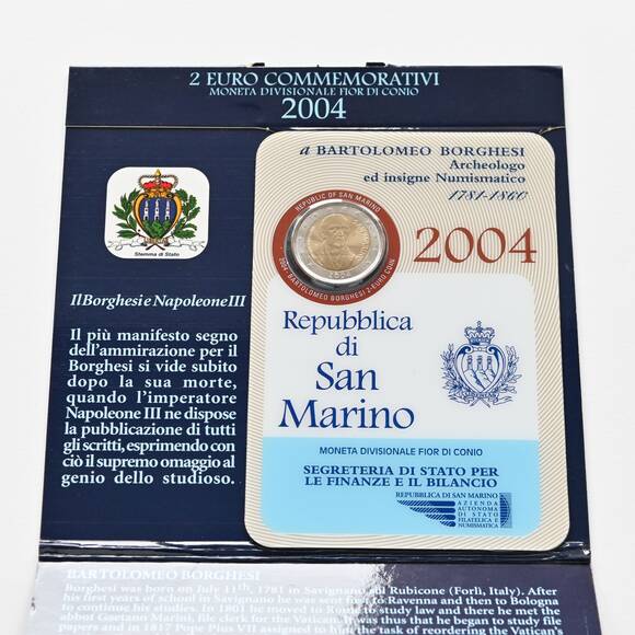 SAN MARINO 2 Euro 2004 Borghesi