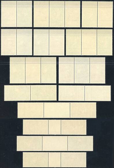 BRD 1972 Zusammendrucke Olympiamarken, komplette Serie