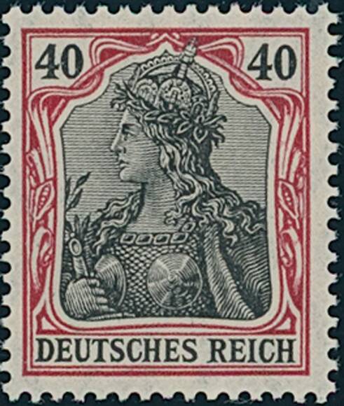 DR 1905 MiNr. 90 I Germania Friedensdruck