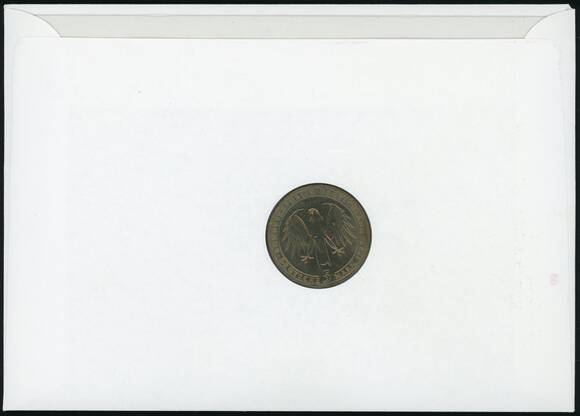 BRD 1982/1992 Numisbrief Johann Wolfgang von Goethe