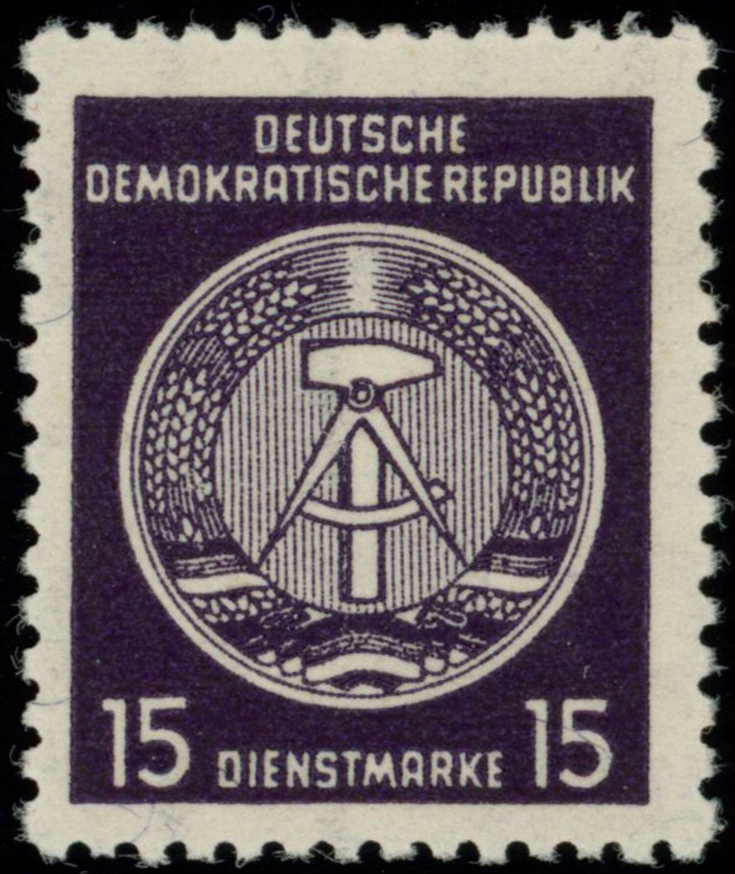 DDR-Dienst, MiNr. A 31 y II XII