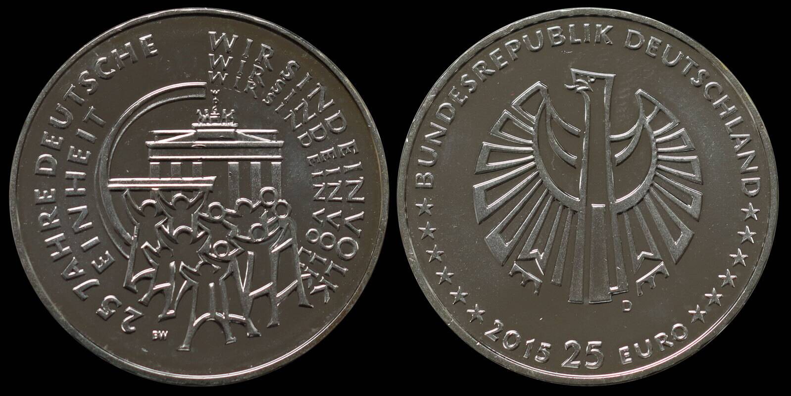 BRD 25 Euro 2015 D