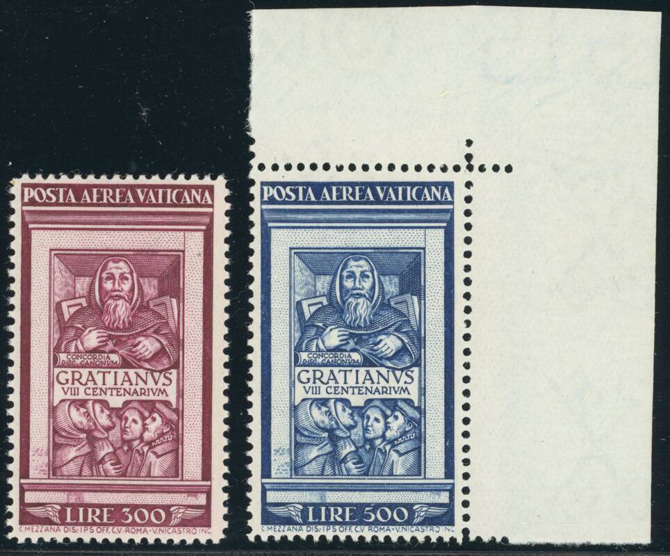 VATIKAN 1951, MiNr. 185-86