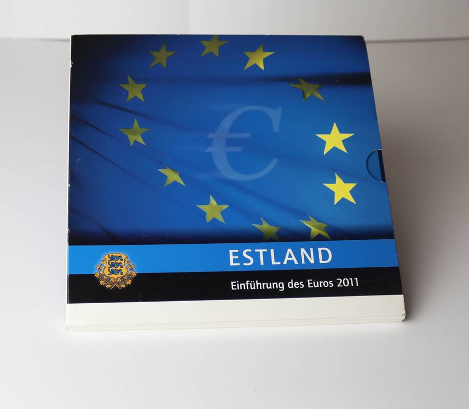 ESTLAND 2011 Euro-Kursmünzensatz