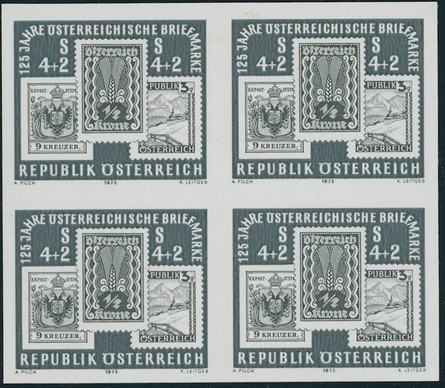 ÖSTERREICH 1975, Gedenkblatt 6