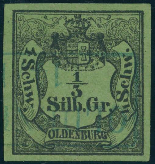 OLDENBURG 1855 MiNr. 1