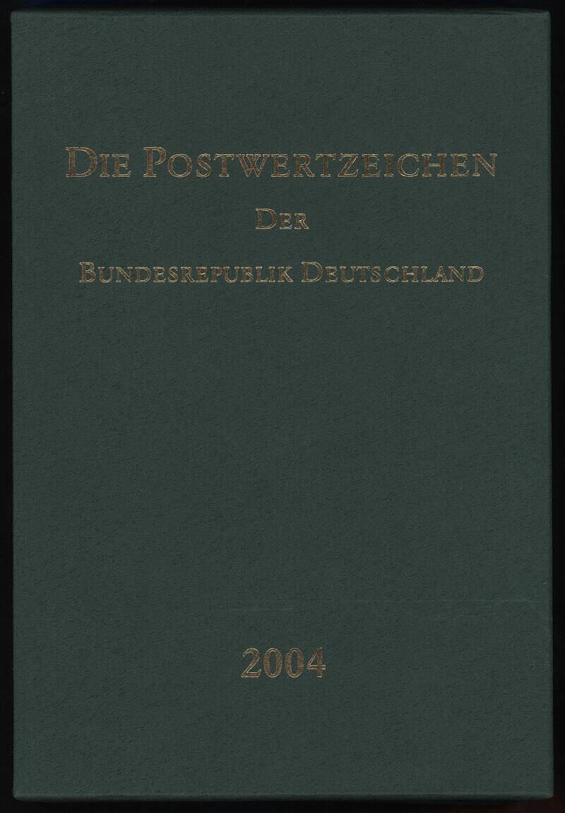 BRD 2004 Jahreszusammenstellung Jahrbuch