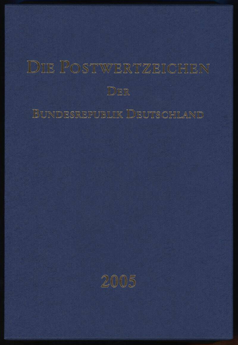 BRD 2005 Jahreszusammenstellung Jahrbuch