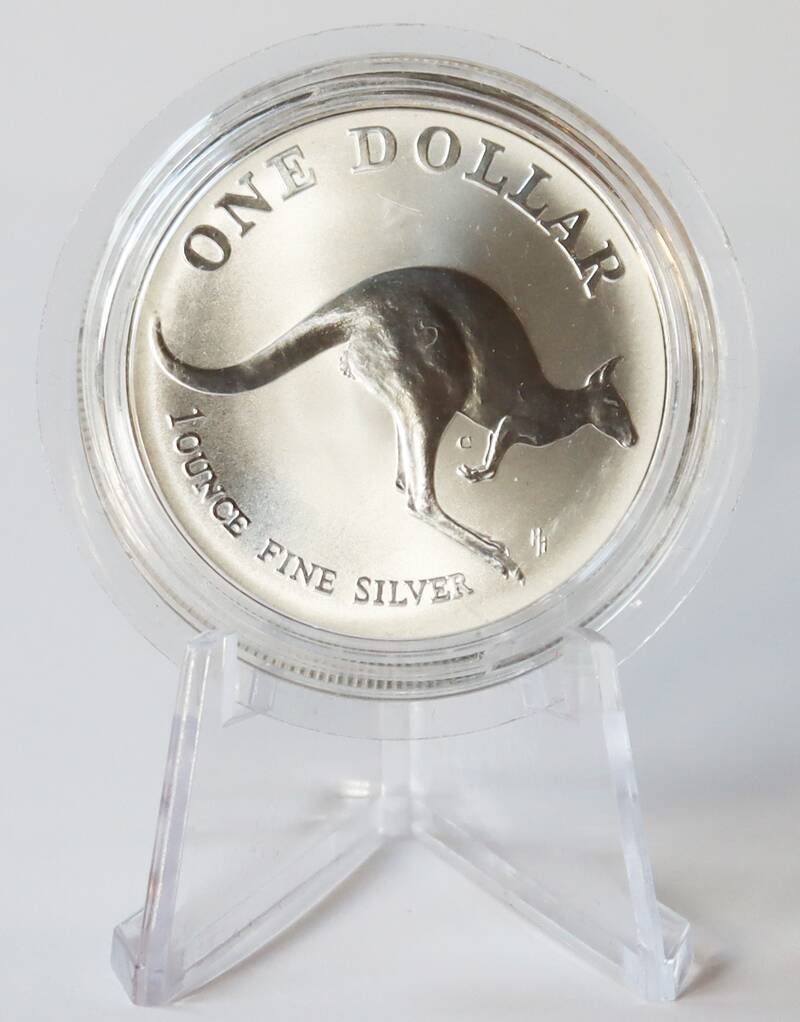 Sammlershop24 | AUSTRALIEN 1 Dollar Silber 1993 Australian Kangaroo