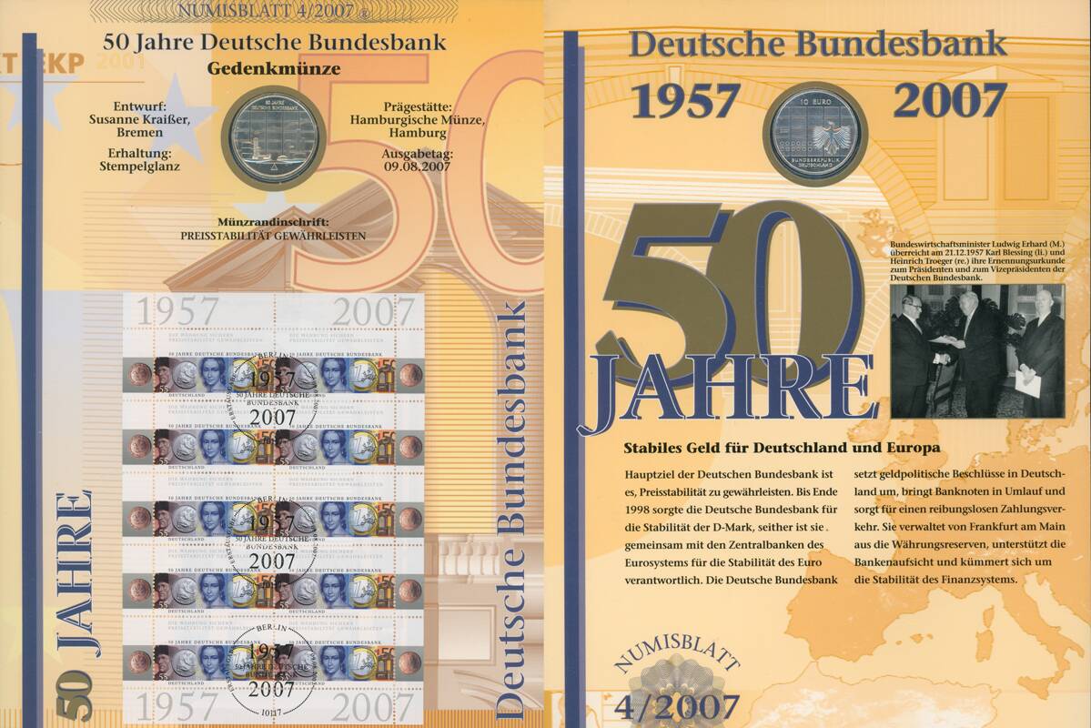 NUMISBLATT 4/2007 Deutsche Post