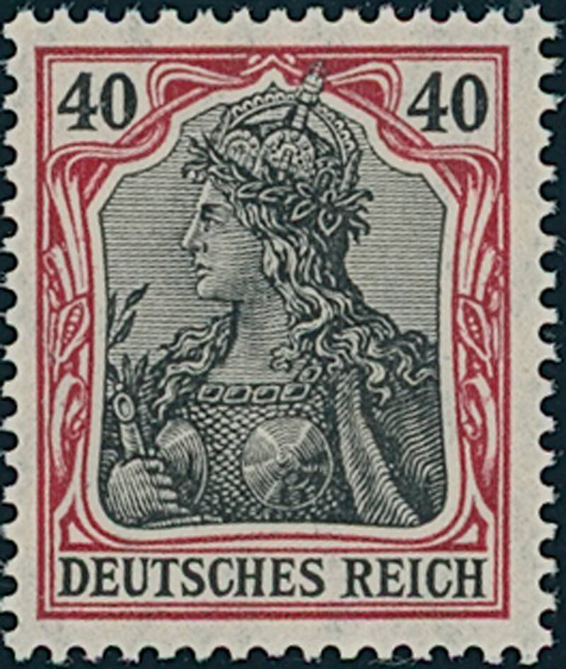 DR 1905 MiNr. 90 I Germania Friedensdruck