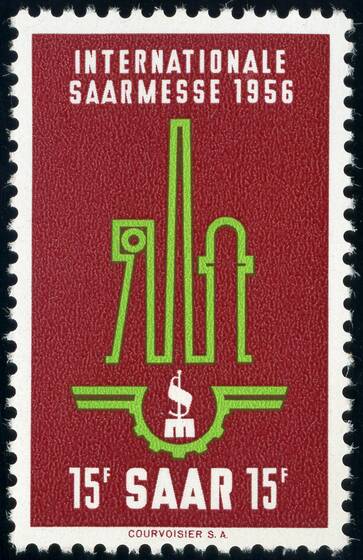 SAARLAND 1956 MiNr. 368