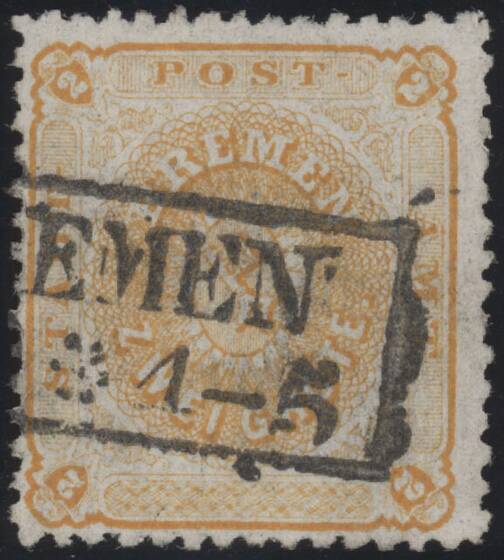BREMEN 1867 MiNr. 10 a