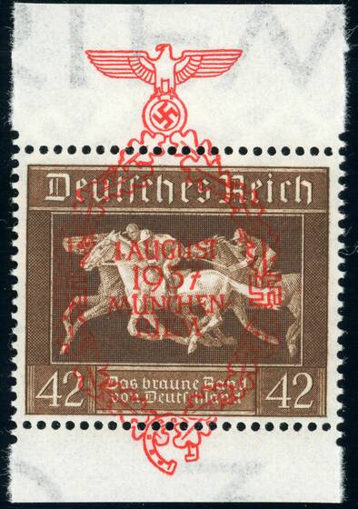DR 1937 MiNr. 649, Einzelmarke aus Block 10