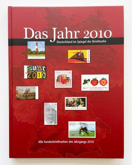 BRD 2010 Sonder-Edition der Deutschen Post Jahrbuch mit allen Sonder-Briefmarken