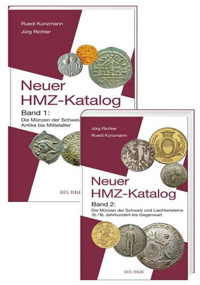 HMZ-Kataloge, Band 1+2 Die Münzen der Schweiz