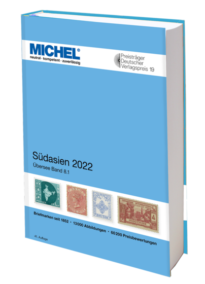 MICHEL Südasien 2022 (Ü 8.1)