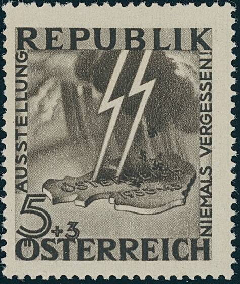 ÖSTERREICH 1946 MiNr. VI Blitz